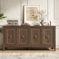 63‑Inch Wooden Sideboard Buffet Credenza Cabinet