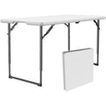 Adjustable Plastic Folding Table